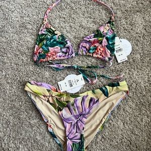PQ SWIM Ruched Bikini (Top and Bottom)